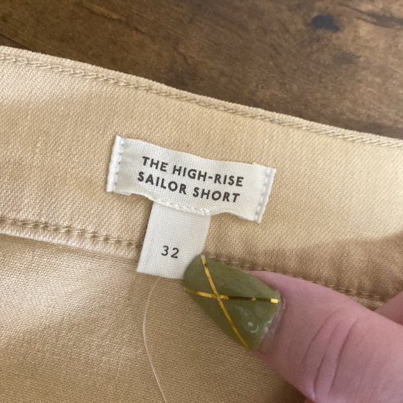 NWT MADEWELL The High Rise Sailor Shorts size women’s 32 - Picture 9 of 9